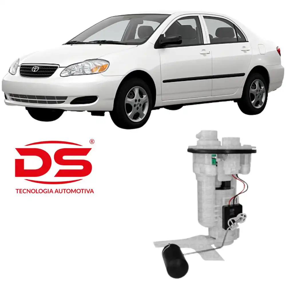 BOMBA COMBUSTIVEL INJECAO TOYOTA COROLLA 2002 A 2007 COMPLET