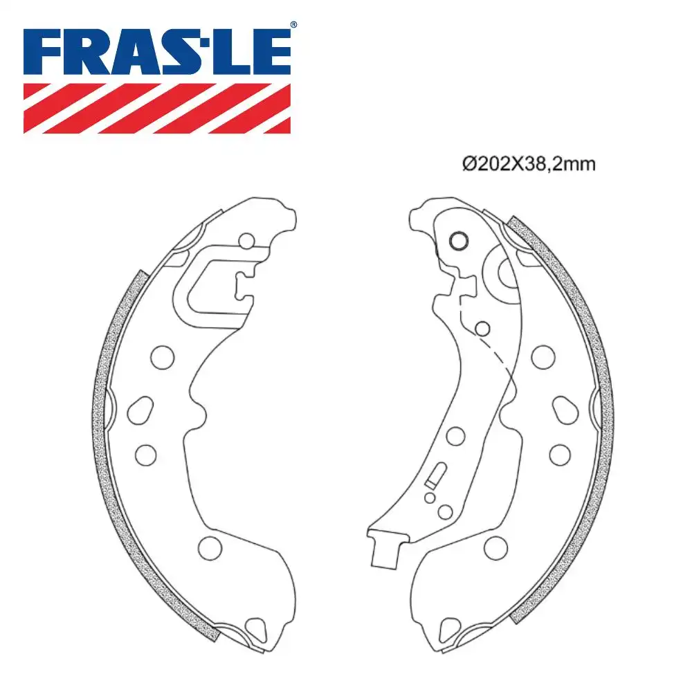 SAPATAS FREIO POLO 1.0 12V 2023 ACIMA