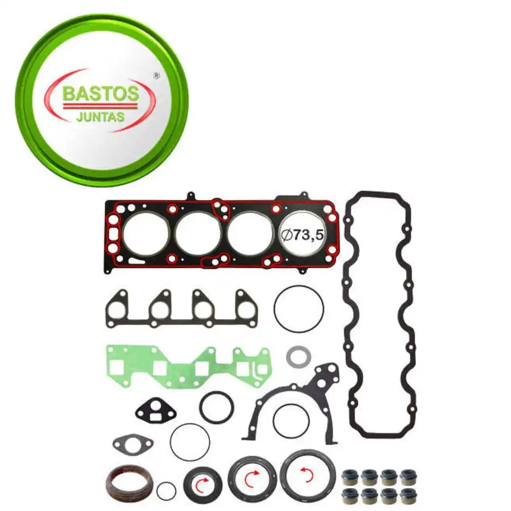 JUNTA MOTOR CORSA 1.0 8V 1994 A 1996 FIBRA C/ RETENTOR