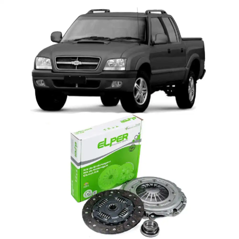 KIT EMBREAGEM S-10 2.2 2.4 1995 A 2011 COM ROLAMENTO