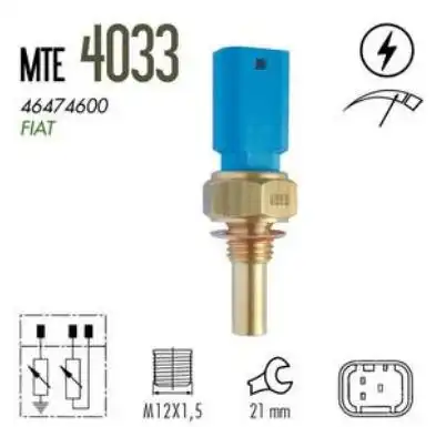 INTERRUPTOR TEMPERATURA FIAT PALIO 1.0 1.6 8V 1999 A 2000