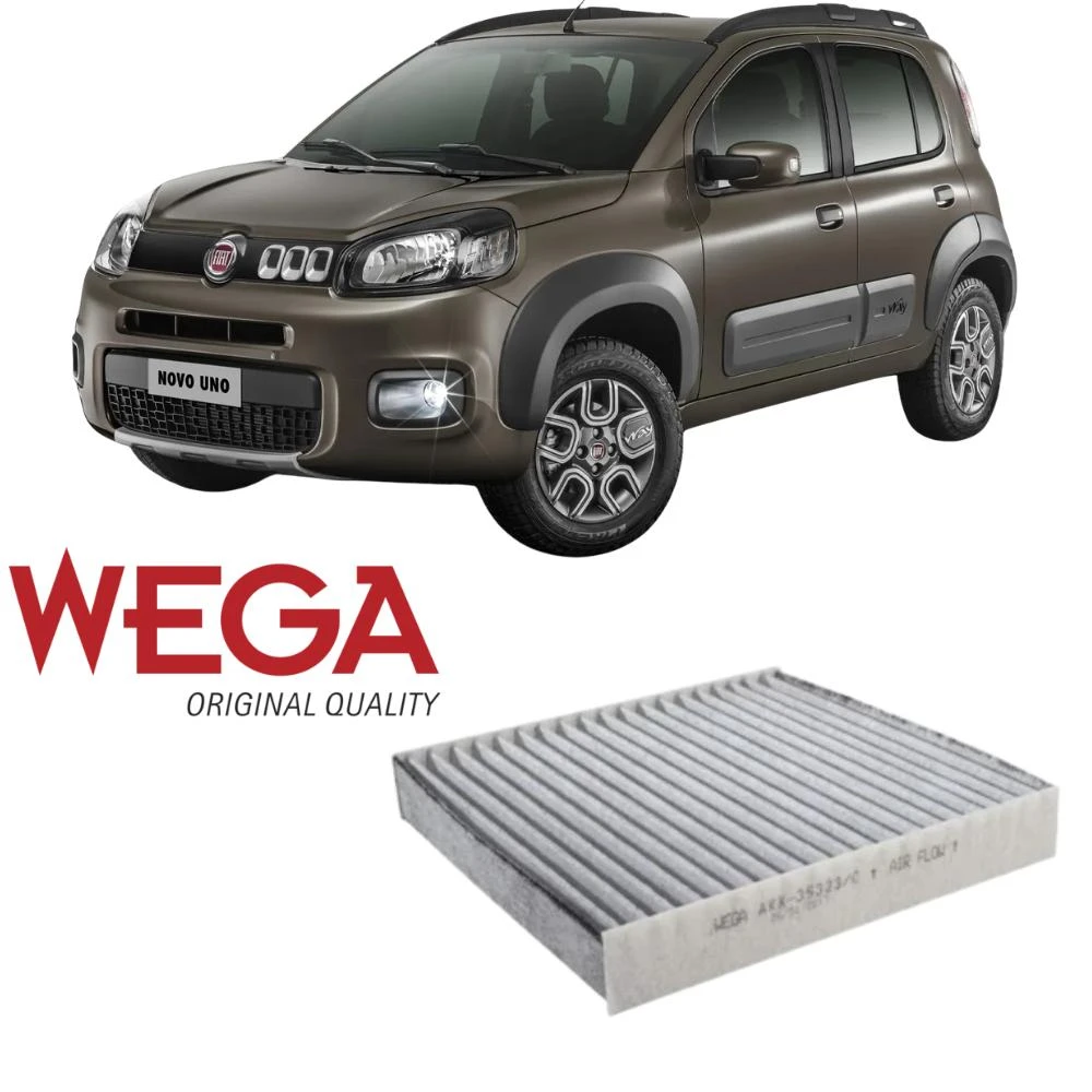 FILTRO AR CABINE FIAT UNO EVO 2010 A 2016 CARVAO