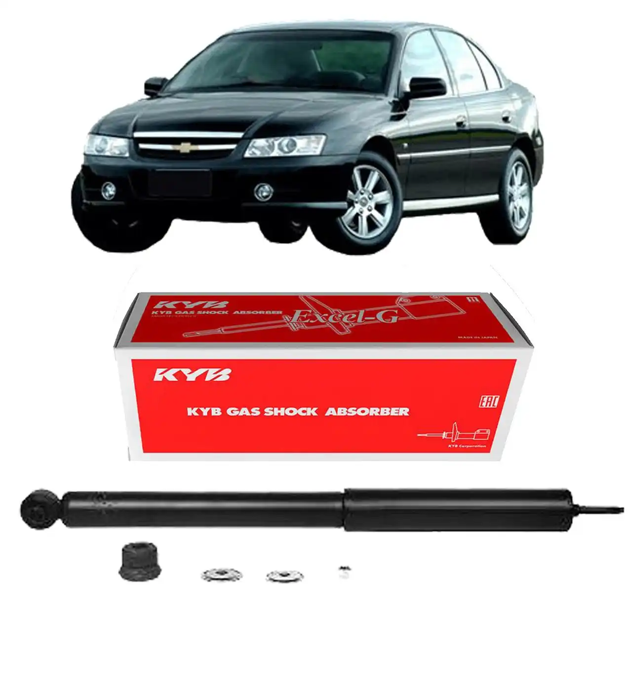 AMORTECEDOR TRASEIRO OMEGA AUSTRALIANO 1998 A 2006