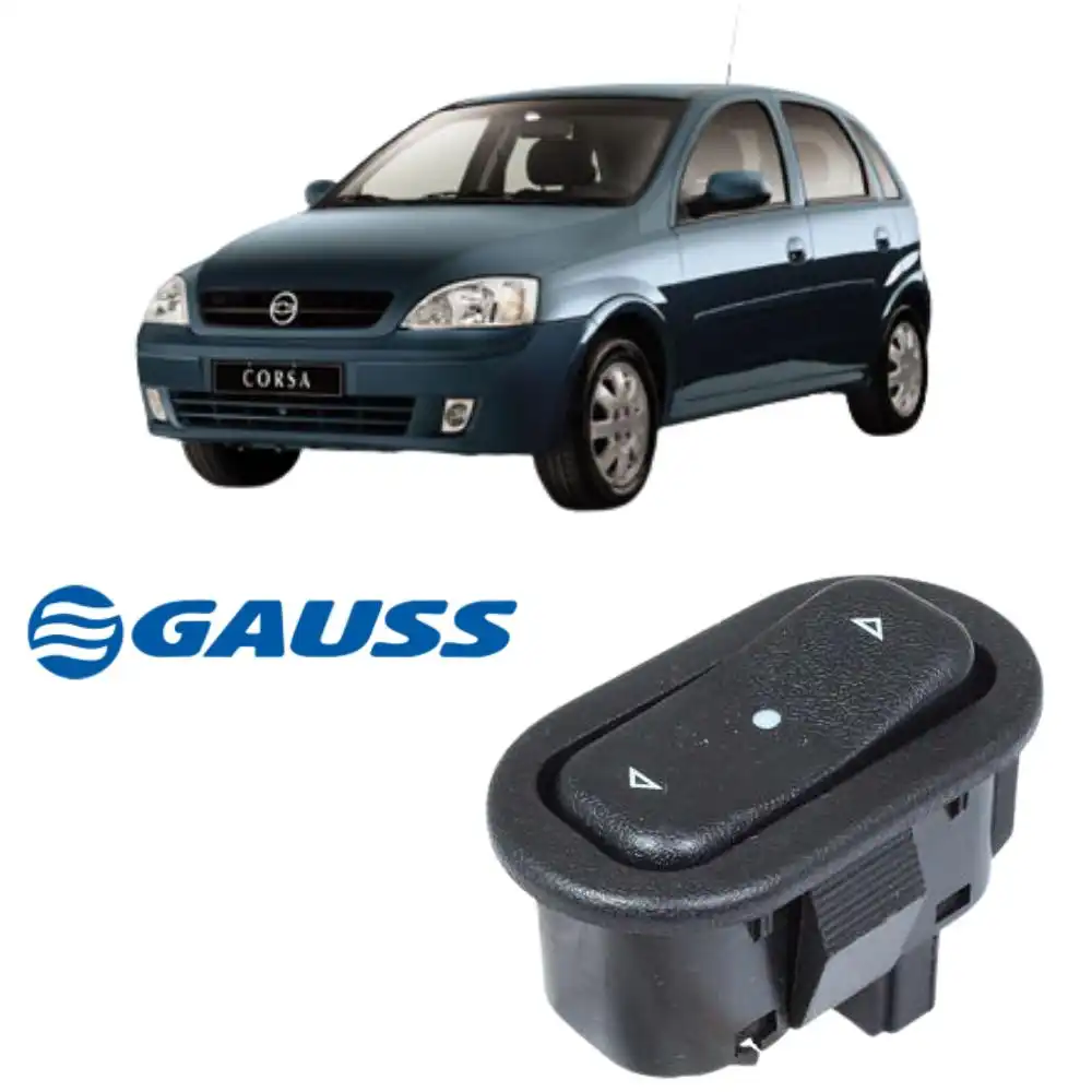 INTER VIDRO ELETRICO CORSA 1.0 8V FLEX 2005 LADO PASSAGEIRO