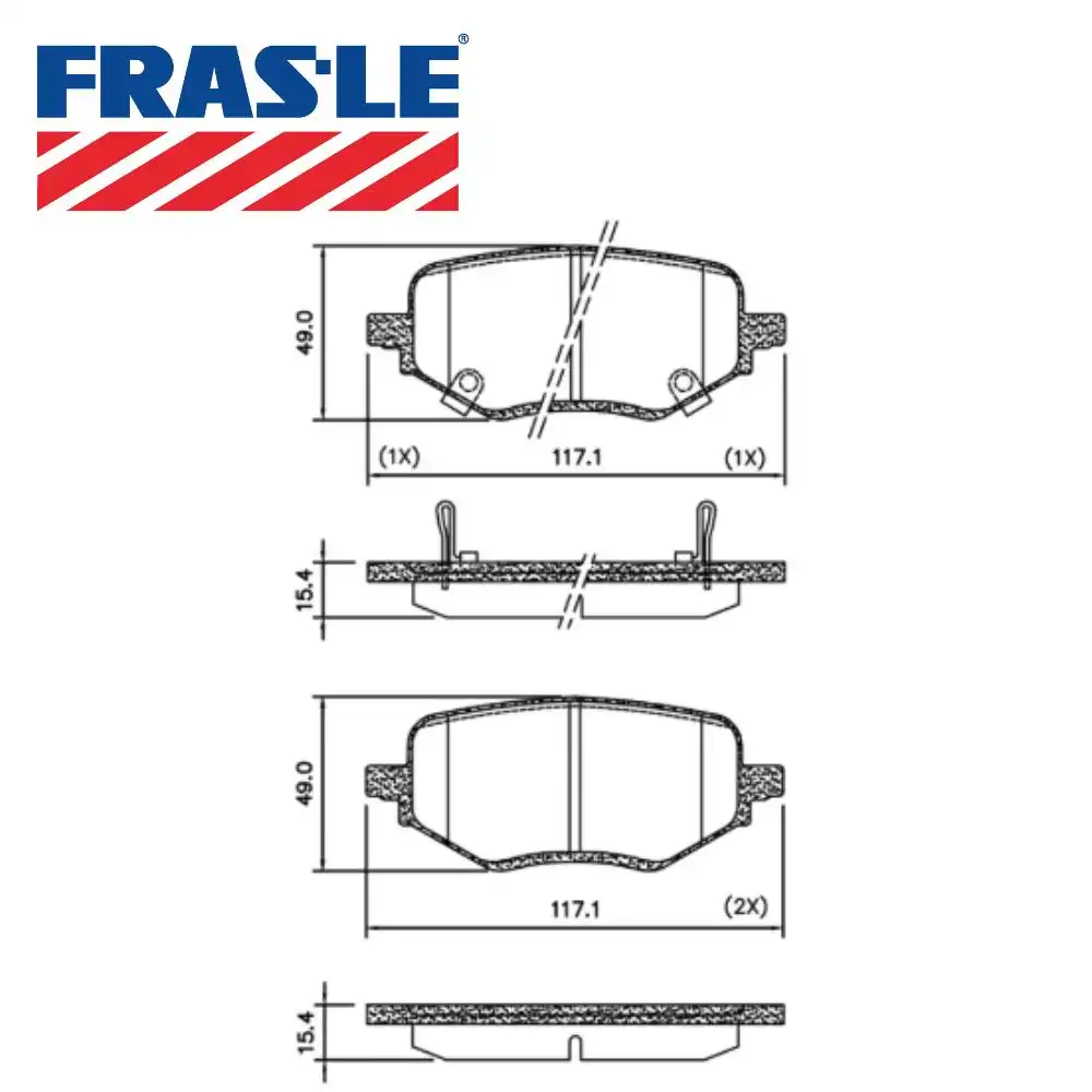 PASTILHA FREIO TRASEIRA ZR-V TOURING 2.0 16V 2023 A 2024