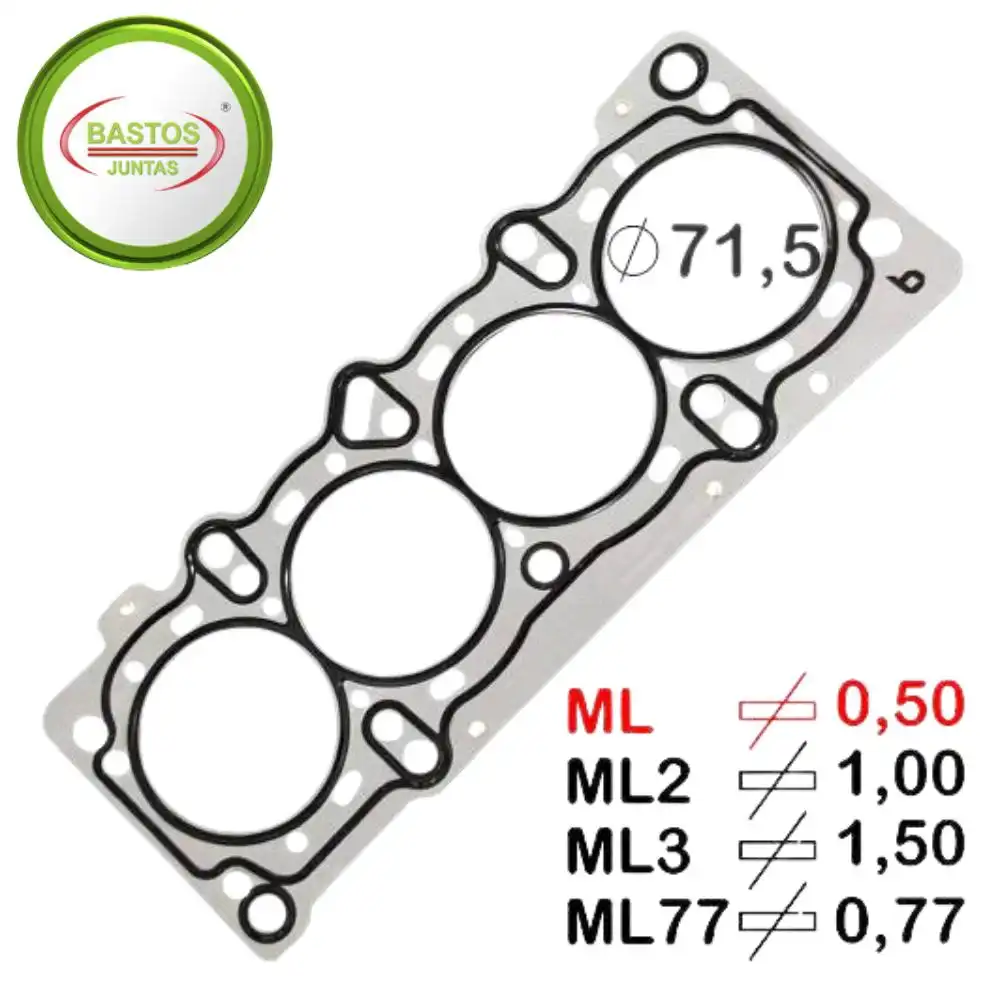 JUNTA CABECOTE PALIO 1.0 8V FIRE 2000 A 2019 METAL