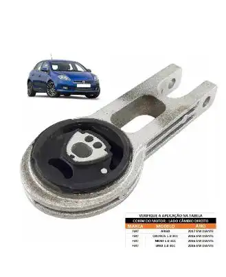 CALÇO COXIM INFERIOR TRASEIRO MOTOR CAMBIO BRAVO 2011 2012