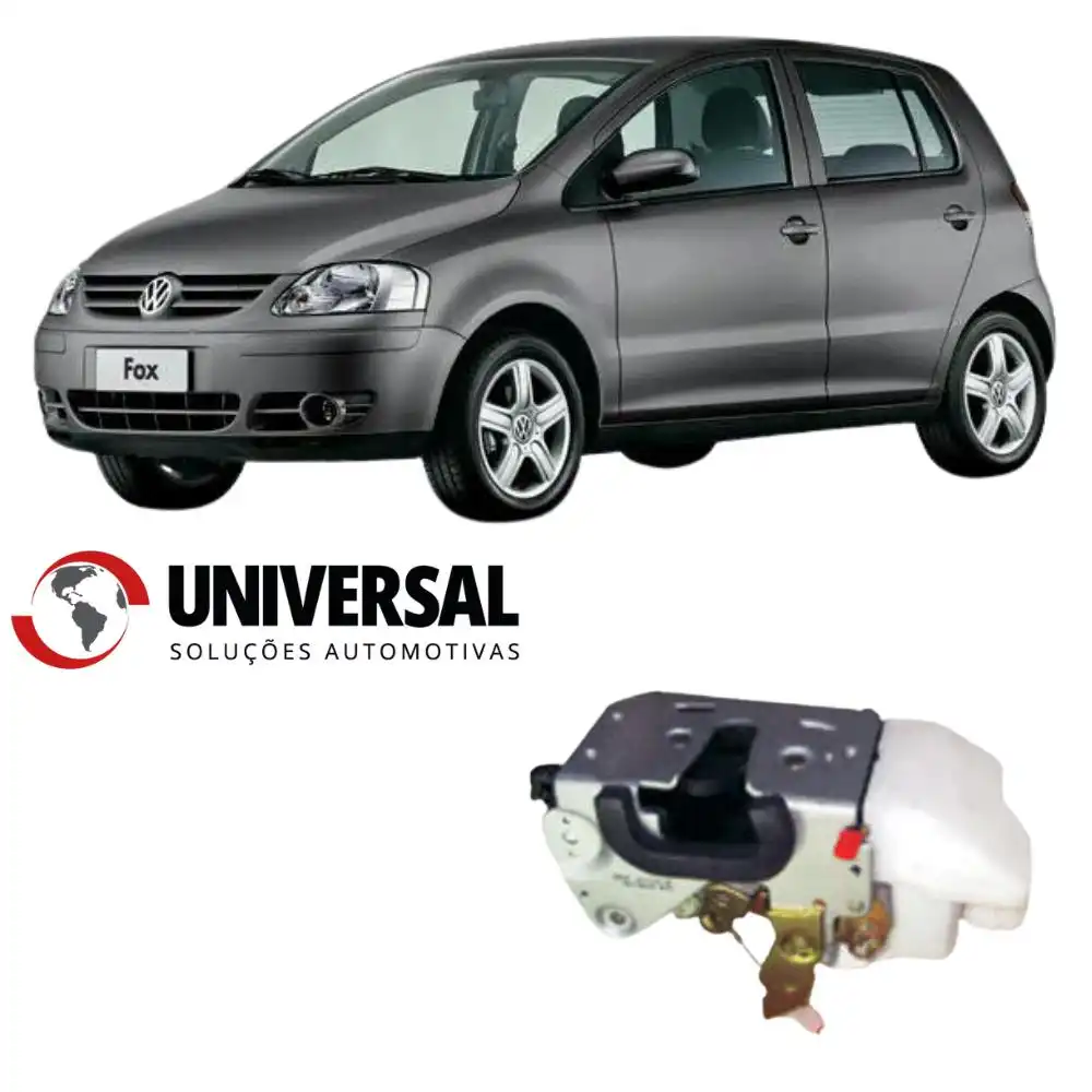 FECHADURA PORTA FOX 2003 A 2009 TRAS ESQ (ELETRICA)