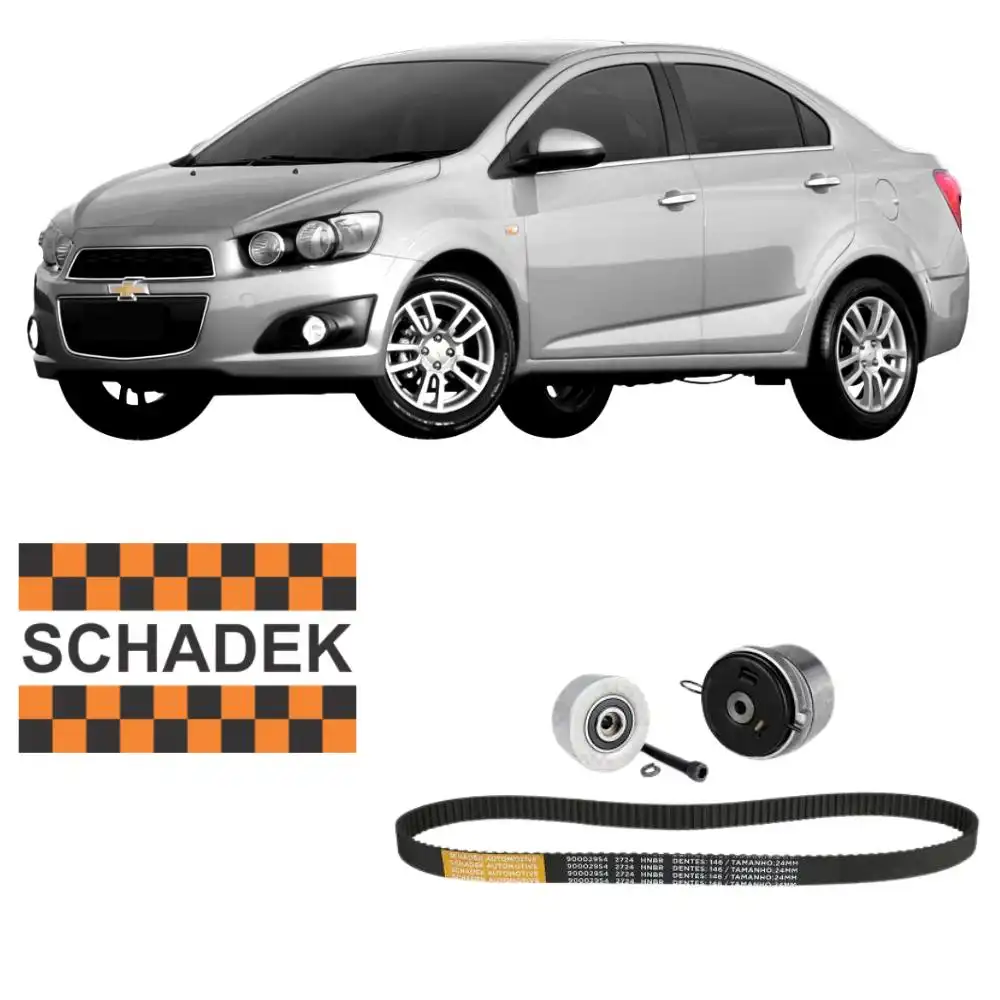 KIT CORREIA DENTADA CRUZE 1.8 16V 2011 A 2016