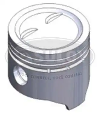 PISTAO S/ ANEL FIAT 1500 ARGENTINO GAS STD 85/