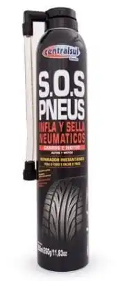 REPARO PNEU 350 ML CENTRALSUL INFLA PNEUS S.O.S