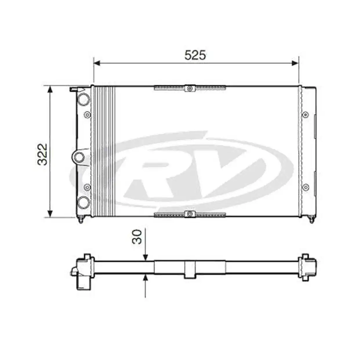 RADIADOR SANTANA VERSAILLES 91/94