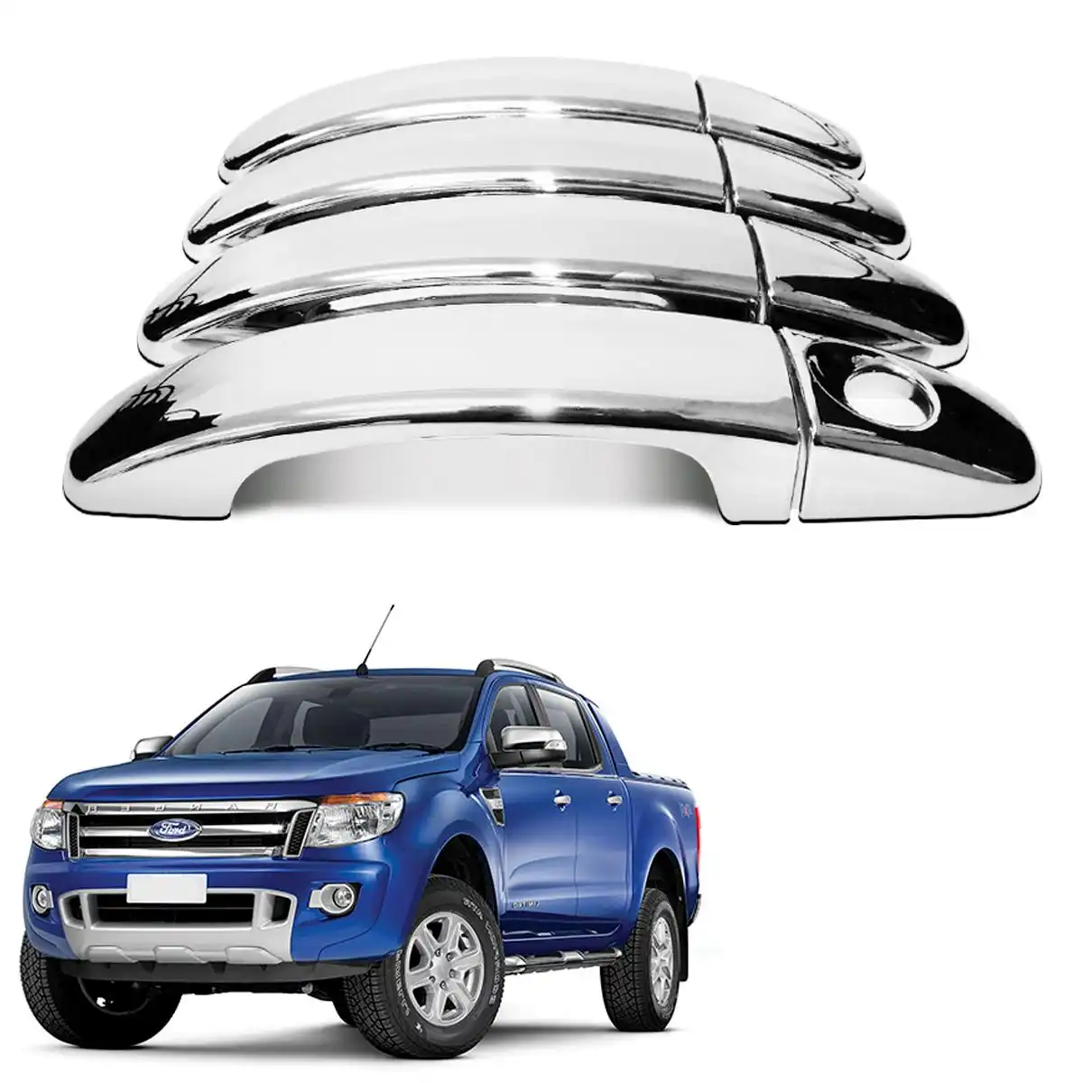 CAPA MACANETA EXT RANGER 13/ 4 PTS CROMADO