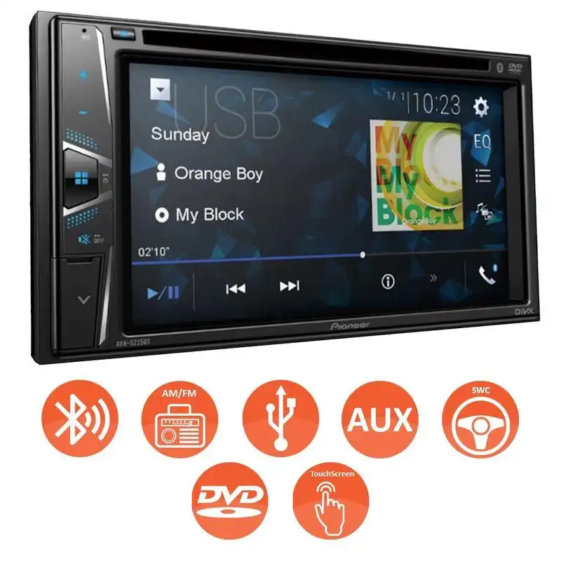 CENTRAL MULTIMIDIA PIONEER AVHG228BT BLUETTOTH E PENDRIVE