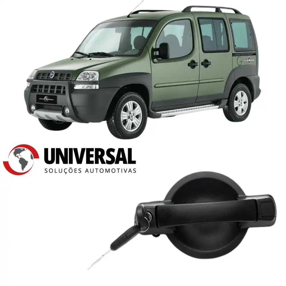 MACANETA EXT PORTA LATERAL FIAT DOBLO 2002/ DIR C/CHAVE