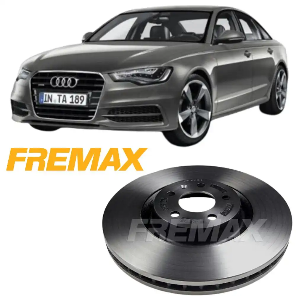 DISCO FREIO DIANTEIRO AUDI A6 3.0 30V 2014 A 2021 VENTILADO