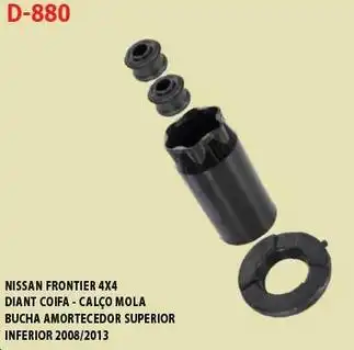 KIT AMORTECEDOR NISSAN FRONTIER 2008 A 2013 4X4