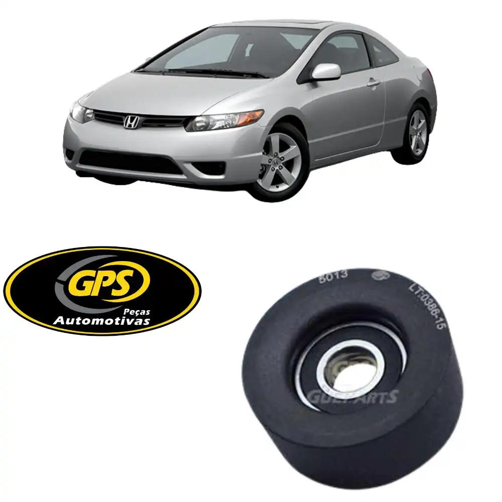 POLIA CORREIA ALTERNADOR NEW CIVIC 1.8 16V 2006 ACIMA
