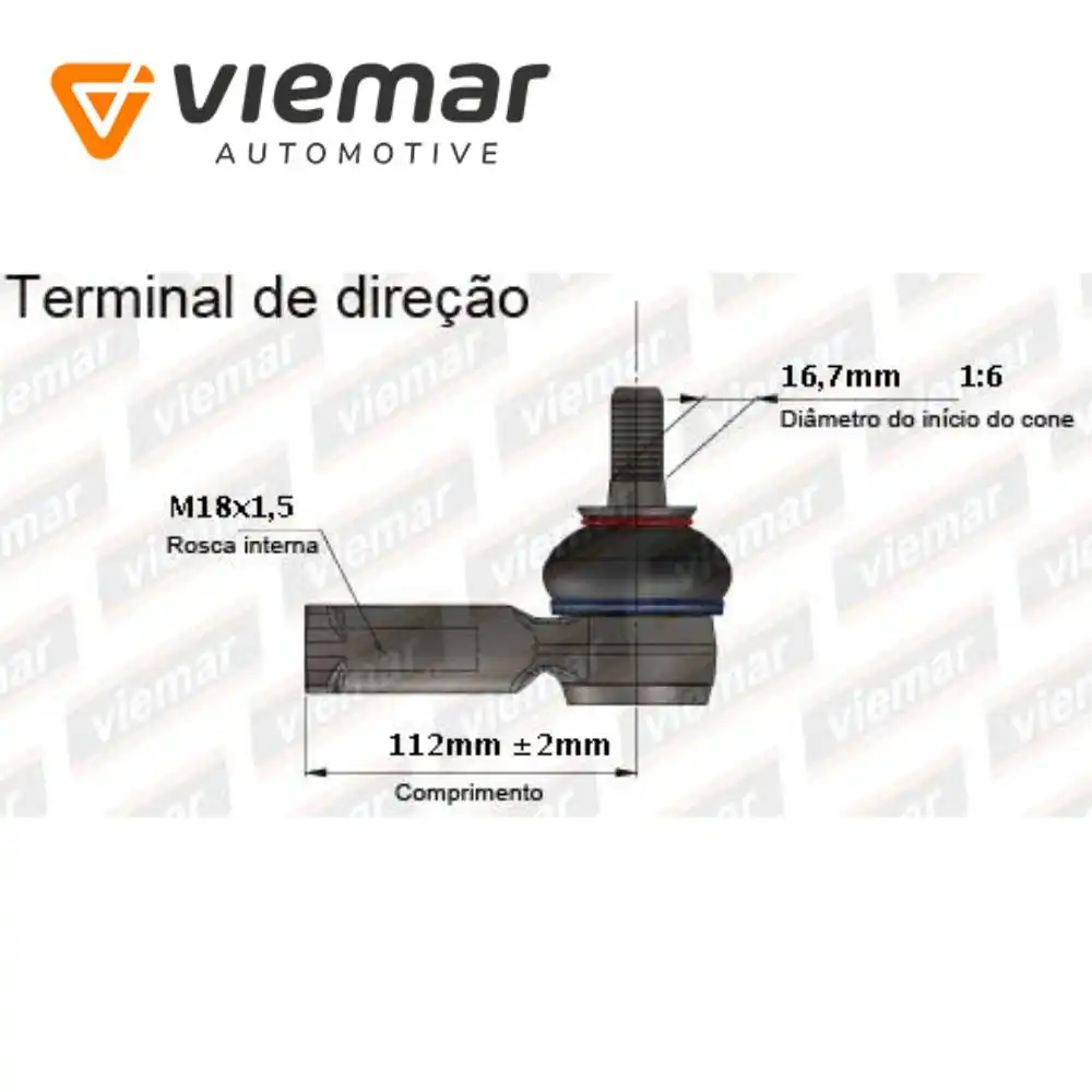 PONTEIRA DIRECAO VOLVO XC70 2008 A 2016 DIREITA