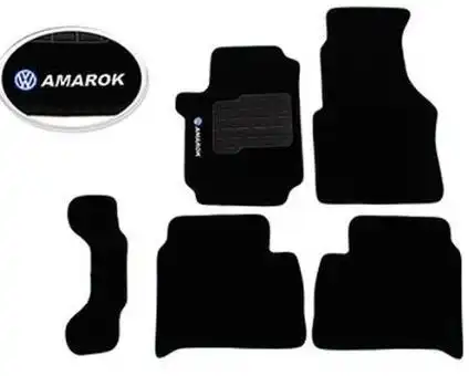 TAPETE CARPETE AMAROK 18/20 PRETO