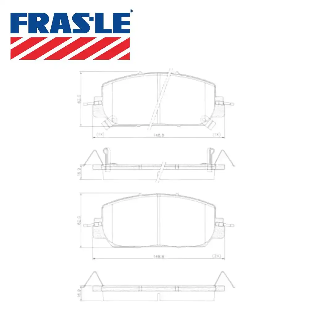 PASTILHA FREIO DINATEIRA CR-V 1.5 16V 2019 ACIMA CERAMICA