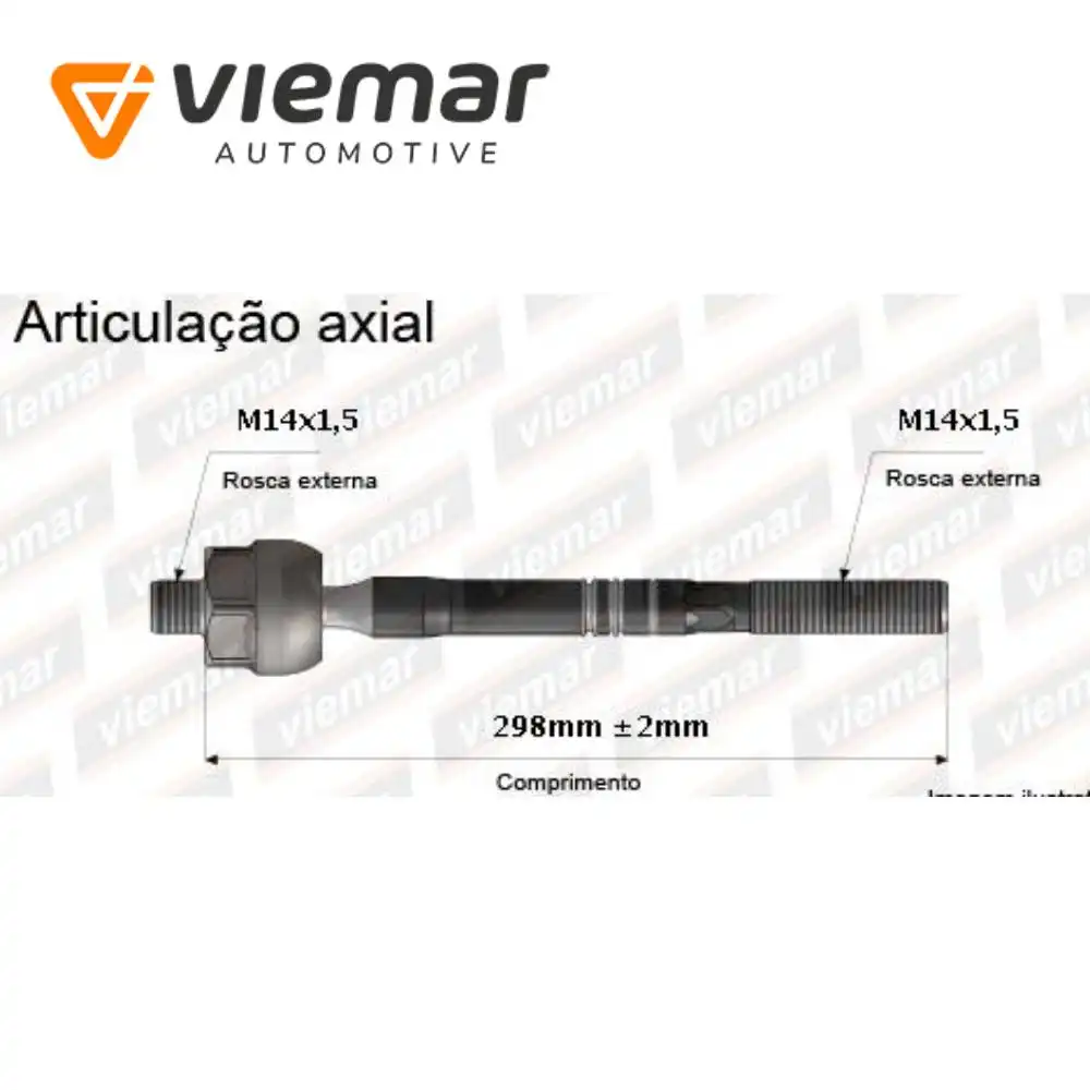 BARRA AXIAL NEW FIESTA 11/ KA 14/ (MACHO)