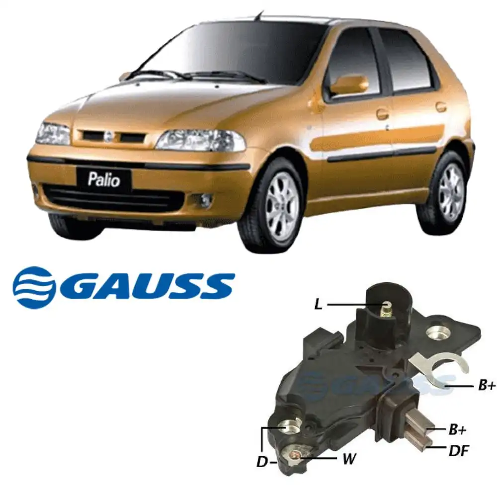 REGULADOR VOLTAGEM PALIO 1.0 8V 1999 A 2007