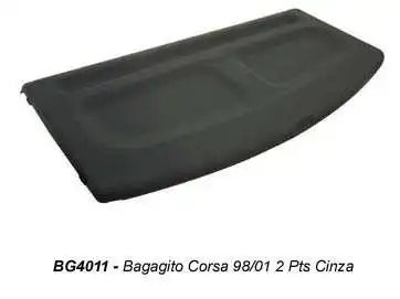 BAGAGITO CORSA 1998 A 2001 2 PORTAS CINZA