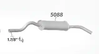 SILENC TRAS RENAULT SYMBOL 1.6 8/16V 09/13