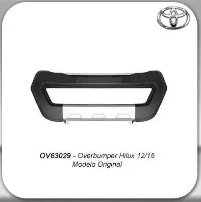OVERBUMPER PARACHOQUE DIANT HILUX 2012 A 2015