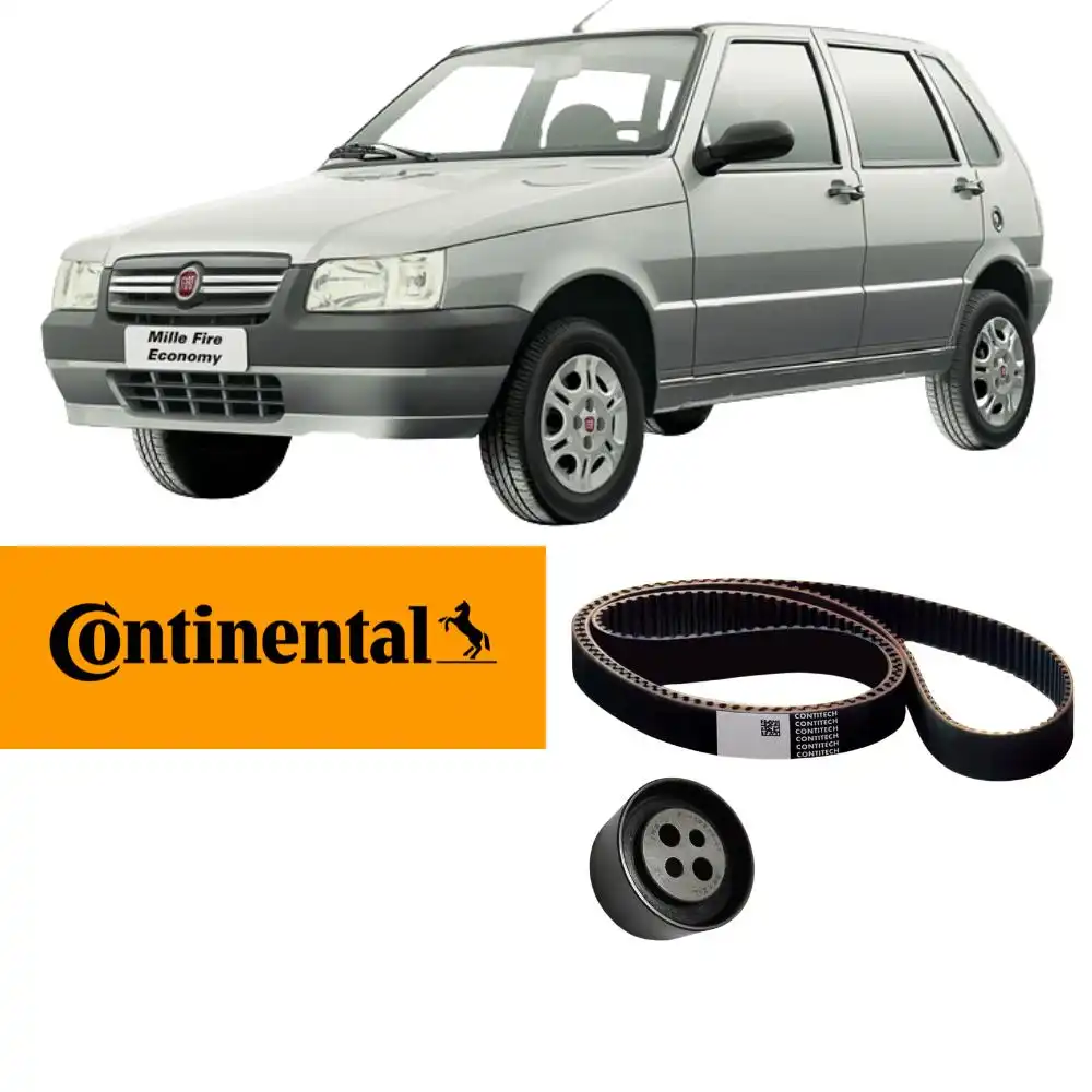 KIT CORREIA DENTADA UNO 1.0 8V 2000 A 2009