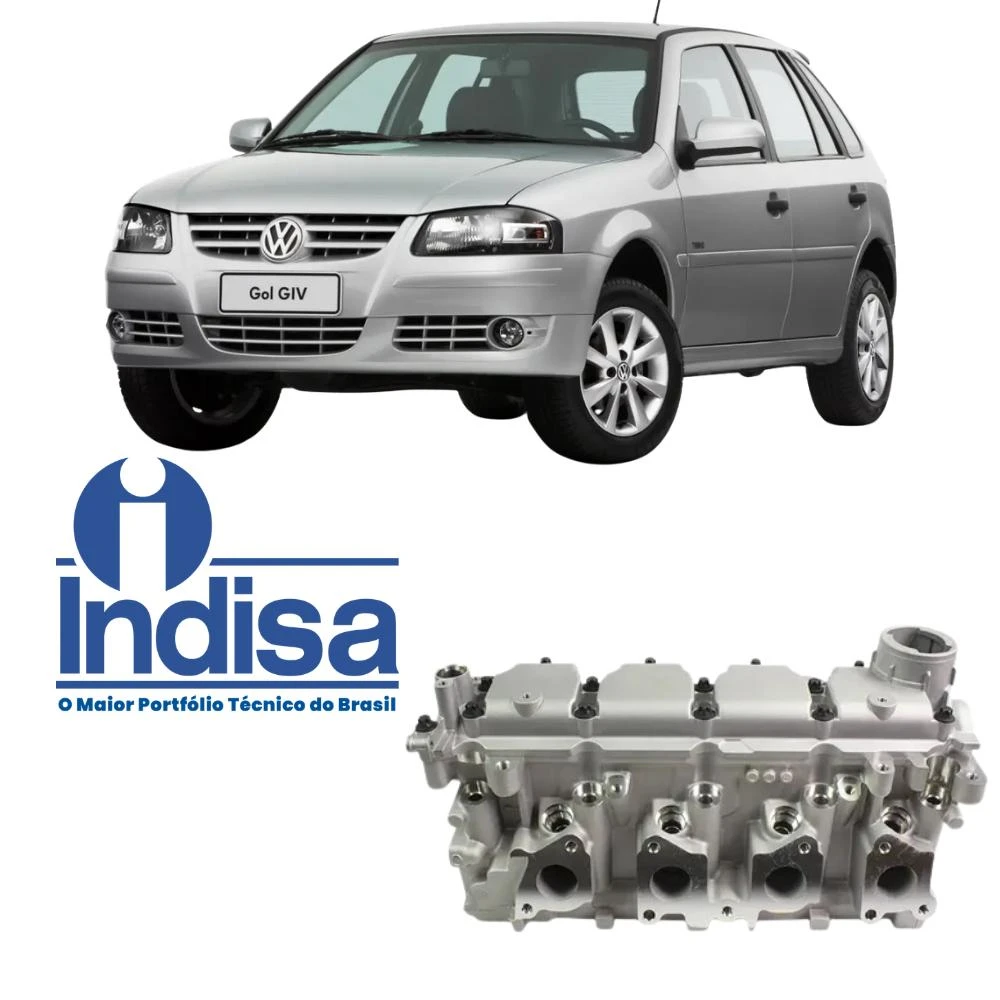 CABECOTE MOTOR GOL 1.0 2006 A 2014 POWER SEM COMPONENTES