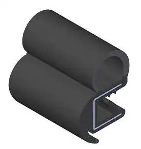 BORRACHA PORTA TOYOTA COROLLA 03/ DIANT/TRAS S/ CANTO ABA PR