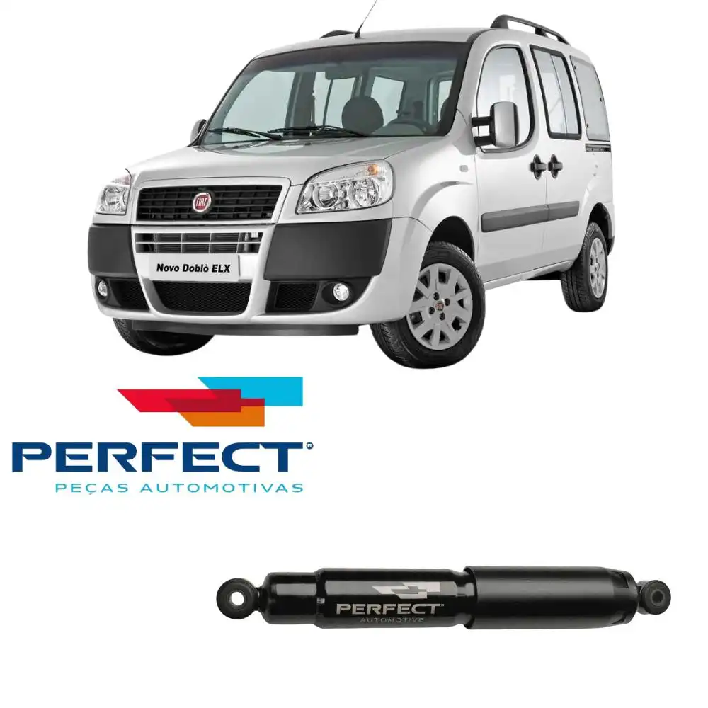 AMORTECEDOR TRASEIRO FIAT DOBLO CARGO 1.3 1.4 1.6 2001/