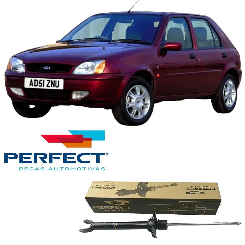 AMORTECEDOR TRASEIRO FIESTA 1996 A 2000