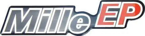 EMBLEMA ADESIVO FIAT MILLE EP