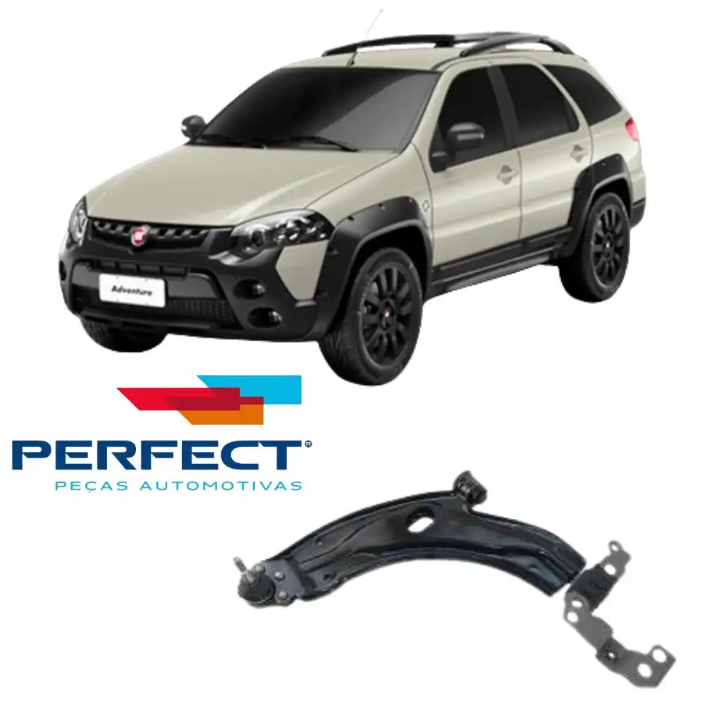 BANDEJA DIANTEIRA PALIO 2001 A 2016 ESQ COM PIVO (BARRA EST)