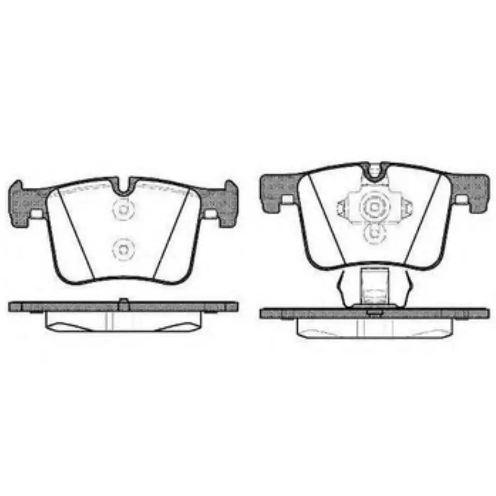 PASTILHA FREIO DIANTEIRO BMW 320I F30 2012 A 2018 (COTEC)