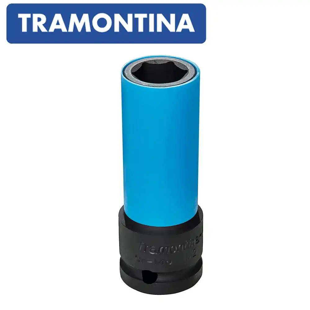 SOQUETE IMPACTO SEXTAVADO LONGO 17MM