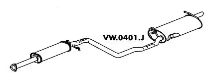 CONJUNTO SILENCIOSO GOL PLUS MI 1.0 2000 A 2001 SPECIAL