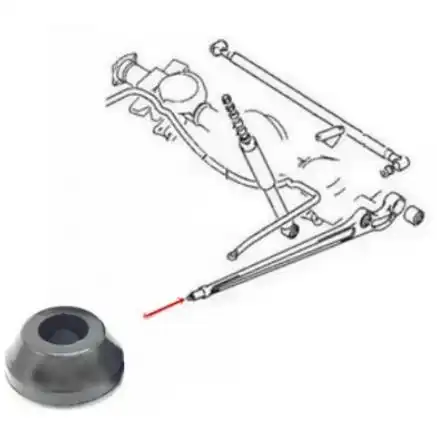 BUCHA PONTA TIRANTE SUSP TRAS PAJERO GLS 1990 A 2000