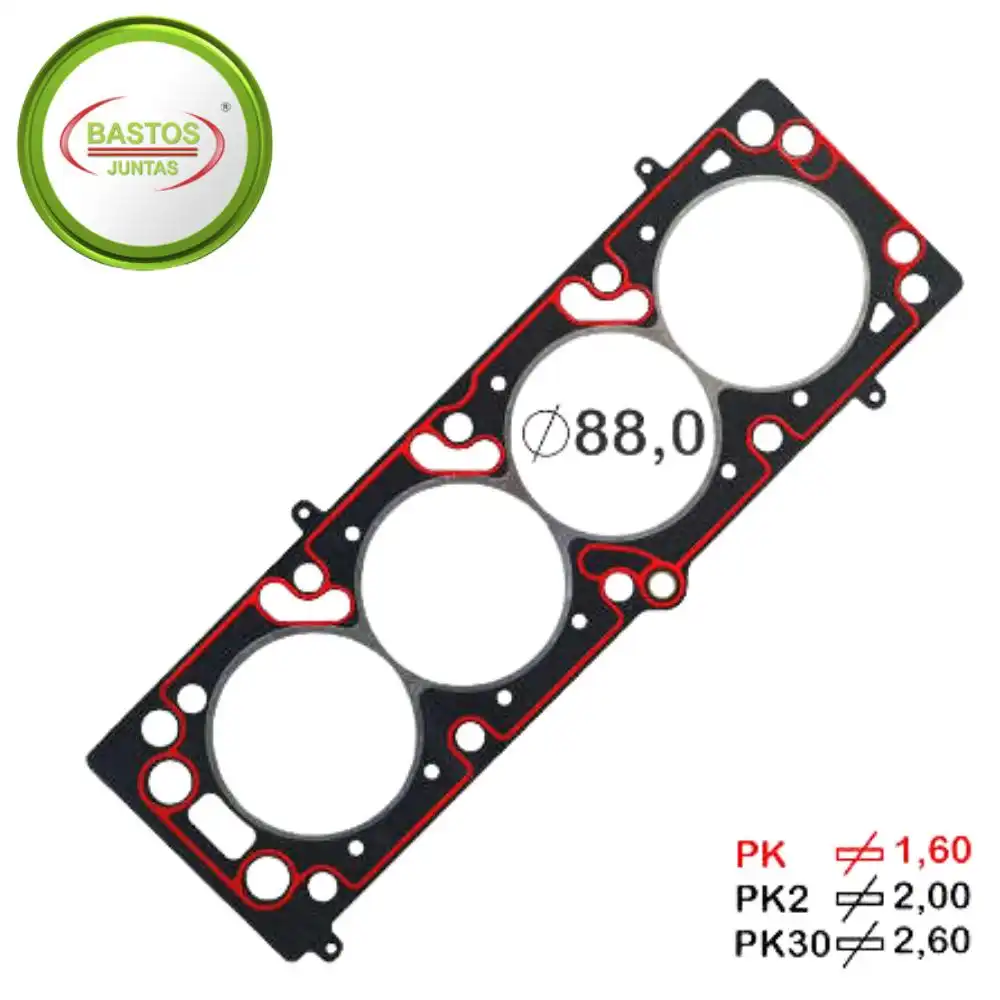 JUNTA CABECOTE VECTRA ASTRA S-10 BLAZER 2.0 2.2 2.4 8V FIBRA