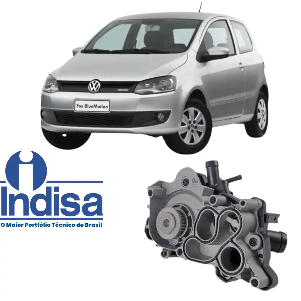 BOMBA DAGUA FOX 1.0 12V 3CC 14/  1.6 16V MSI 17/ COMPLETA