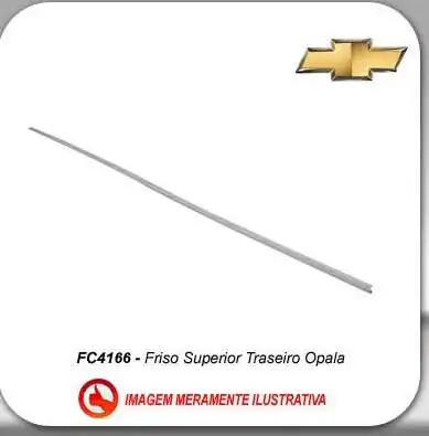 FRISO SUPERIOR TRAS OPALA 1980 A 1987