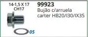 BUJAO CARTER HB20 I30 IX35 C/ ARRUELA