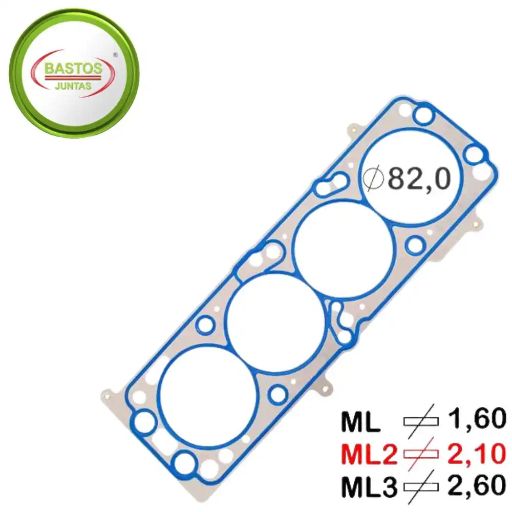 JUNTA CABECOTE CORSA 1.6 1.8 SPIN PALIO 1.8 METAL 2MM