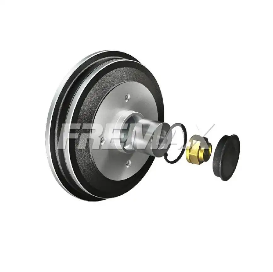 TAMBOR FREIO TRASEIRO CITROEN C3 2003 A 2012 COM CUBO