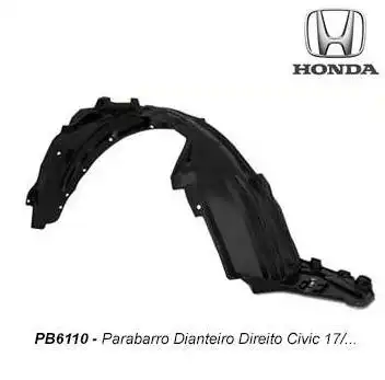 PROTETOR PARALAMA HONDA CIVIC 17/ DIR