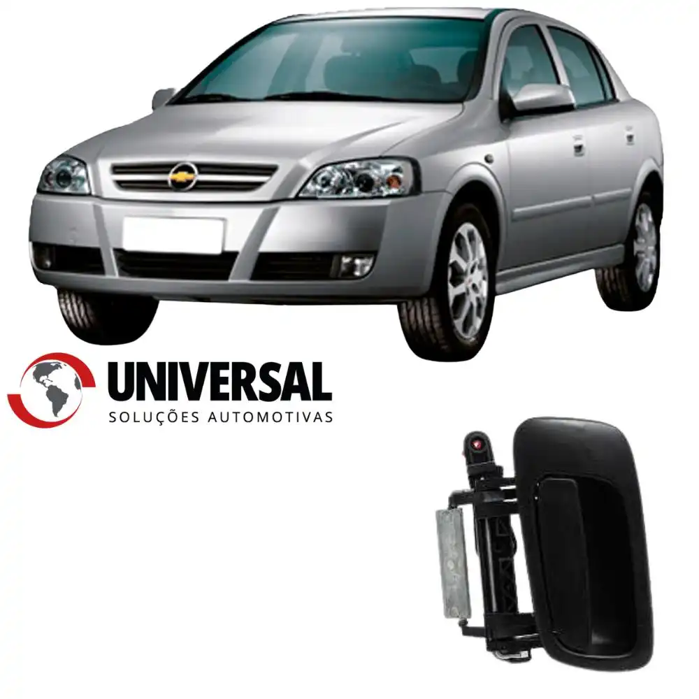 MACANETA EXT ASTRA ZAFIRA 2001 A 2012 ESQ PRETA