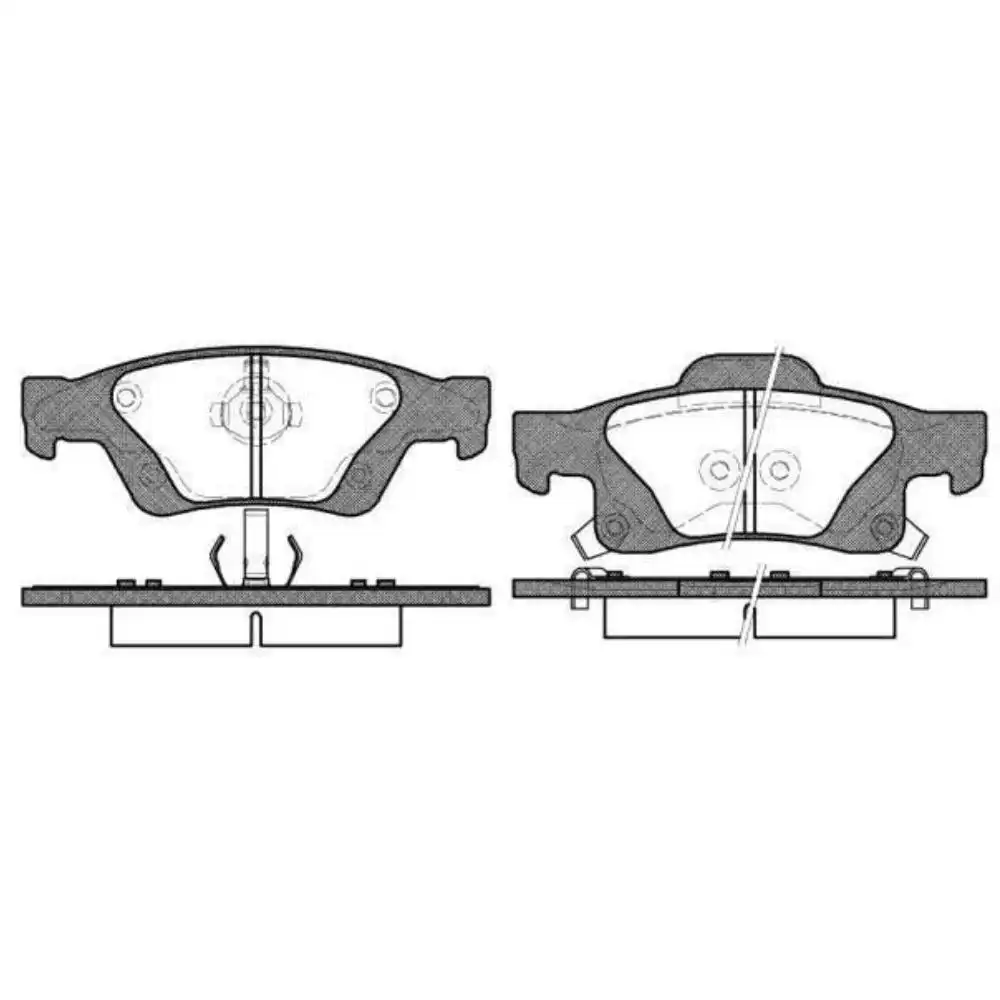PASTILHA FREIO TRAS GRAND CHEROKEE 3.0 V6 2012 ACIMA